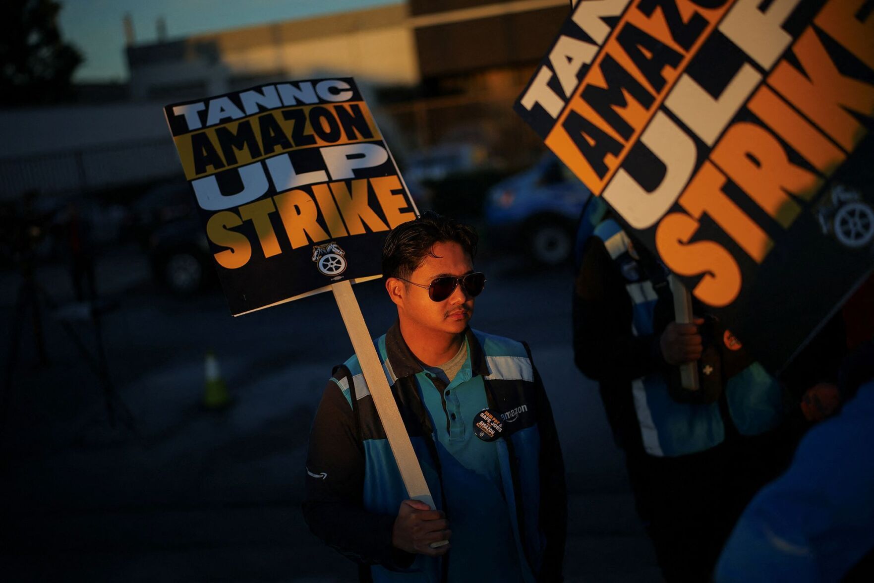 ‘Packages and profits over people’: What it’s like to be an Amazon driver and why some are on strike